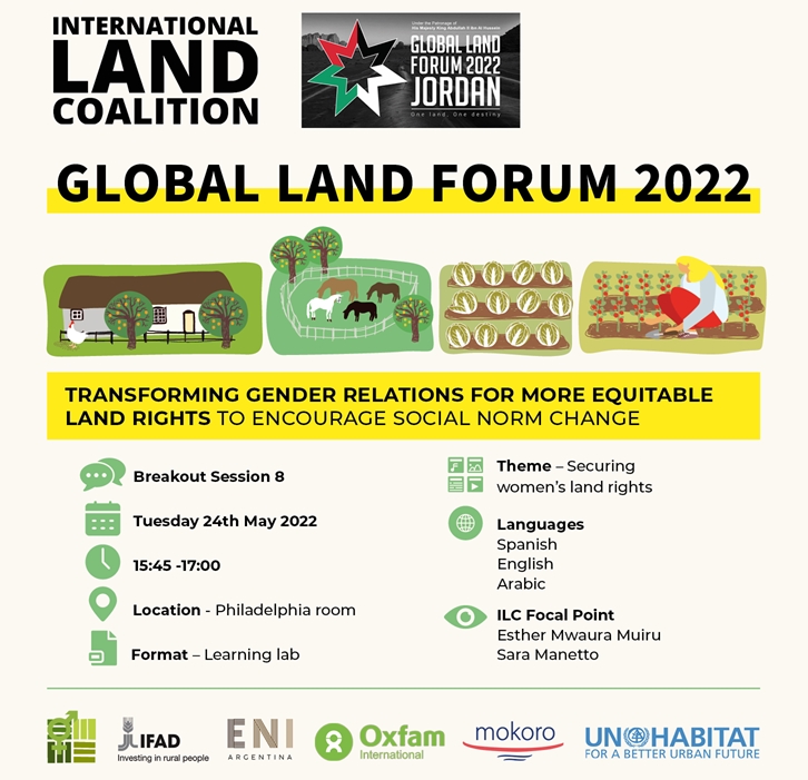 Transforming gender relations for more equitable land rights to encourage social norm change